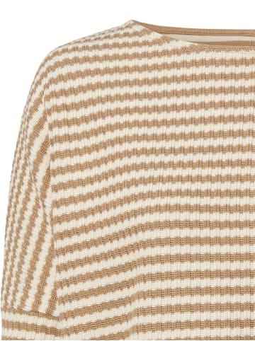 OPUS Strickpullover Gresh in melange beige - 0001
