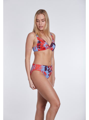 SUNFLAIR Mix&Match Bikini Top in nachtblau/rot