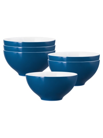 Seltmann Weiden 6er Set Schüsseln Life Fashion in ø 15,5 cm in Classic Blue