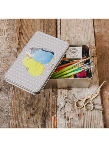 Mr. & Mrs. Panda Kaffeedose Wellensittich Liebe ohne Spruch in Grau Pastell