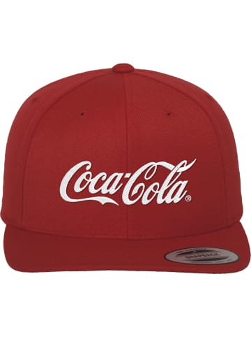 Merchcode Cap "Coca Cola Logo Snapback" in Rot
