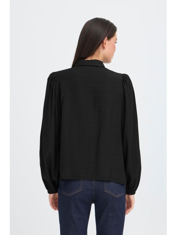 ICHI Langarm IHRHINES Regular fit in Black