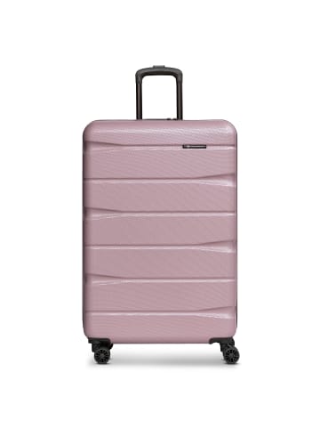 Franky Munich 4.0 4 Rollen Trolley L 76 cm mit Dehnfalte in shiny rose shiny
