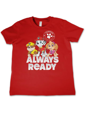 Paw Patrol Shirt "Paw Patrol Always Ready Kids Tee" in Rot