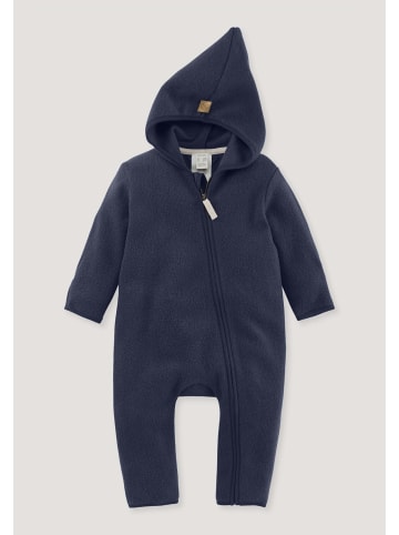 Hessnatur Fleece-Overall in dunkelblau