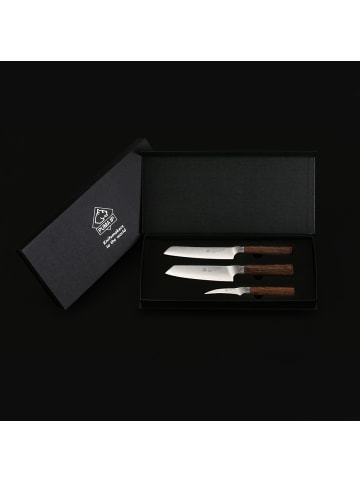Ernst Siebeneicher-Hellwig  PUMA IP set of 3: kleines Chef, Santoku & Turniermesser 
