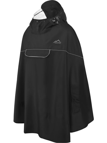 Normani Outdoor Sports Regenponcho Sohra in Schwarz