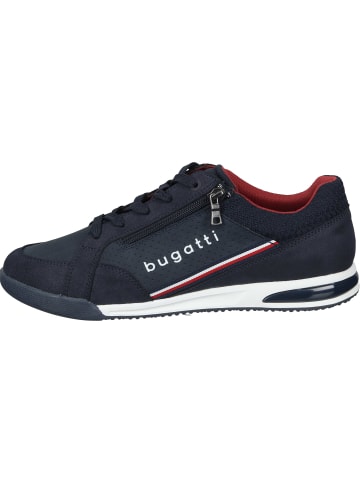 Bugatti Denim Schnürschuhe in dunkelblau