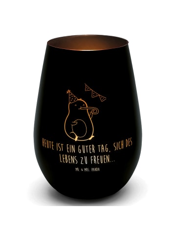 Mr. & Mrs. Panda Laterne Avocado Party mit Spruch in Schwarz