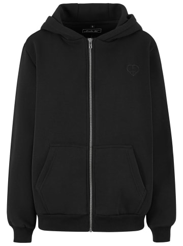 Mister Tee Zip-Kapuzenpullover in black