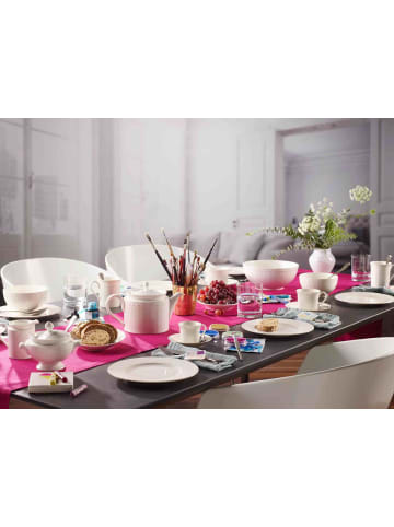 Villeroy & Boch 6er Set Cappuccinotasse Cellini 270 ml weiß in weiß