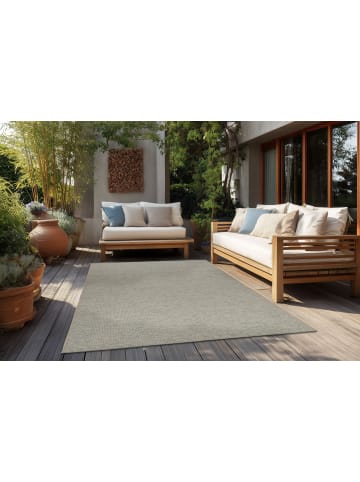 Vivorum Wohnzimmer Kurzflor Teppich Tribal 225 in blaugrün