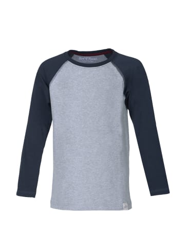 Band of Rascals Longsleeve " Raglan " in blau