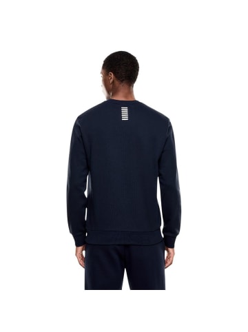 EA7 Emporio Armani Blau Baumwolle Sweatshirt