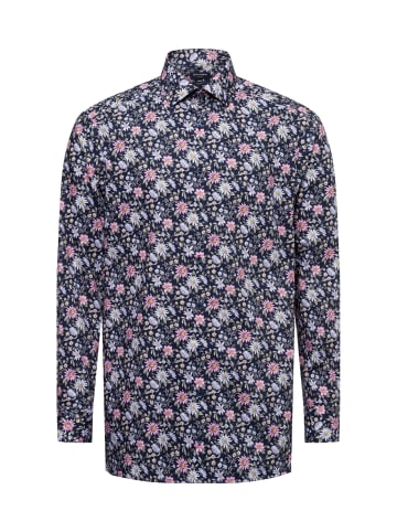 OLYMP  Hemd Luxor in marine altrosa
