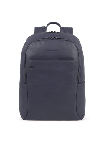 Piquadro Black Square Rucksäcke Leder 44 cm Laptopfach in blue4