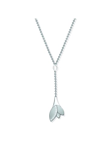 Xen Collier "Y-Collier mit 10 Brillanten" in Silber