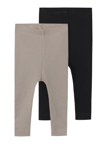TWO SOON 2er-Pack Leggings in Black