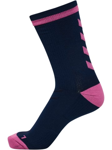 Hummel Hummel Low Socken Elite Indoor Multisport Unisex Erwachsene Atmungsaktiv Feuchtigkeitsabsorbierenden in BLACK IRIS/SUGAR PLUM