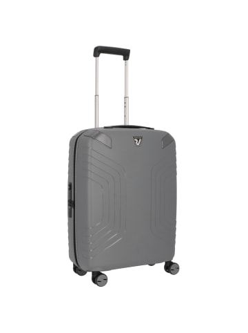 Roncato Ypsilon 4.0 4 Rollen Kabinentrolley 55 cm mit Dehnfalte piombo