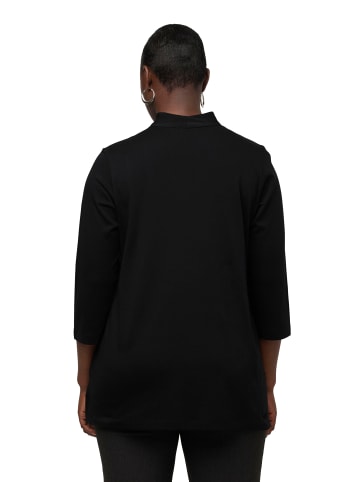 Ulla Popken Shirt in schwarz