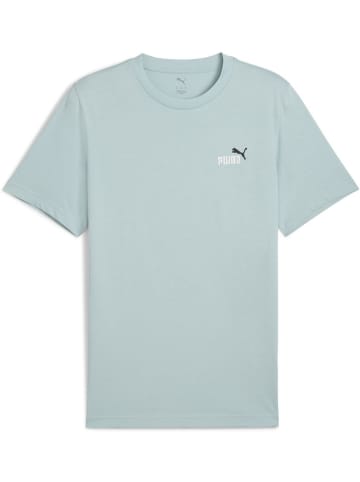 Puma T-Shirt "ESS 2 COLOR Small No.1 Logo Tee" in Grün