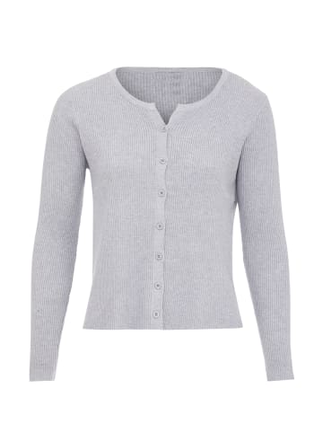 iparo Strickjacke in Grau Melange