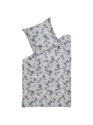 SPORTALM Kitzbühel Satin Bettwäsche PALMS 1 in Blau