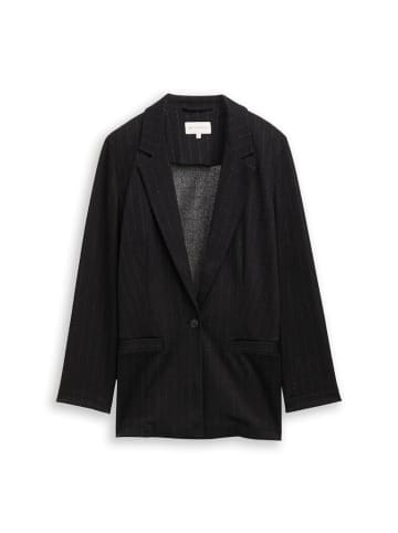 Tom Tailor Blazer in pinstripe with lurex