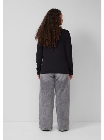 QS T-Shirt in 9999_schwarz