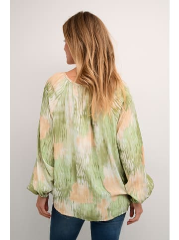 Cream Langarm-Bluse CRCassia Regular fit in Green Watercolor