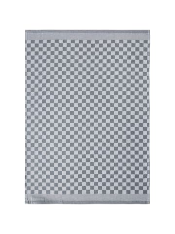 Erwin Müller Baumwolle, Jacquard Geschirrtuch 2er-Pack in Karo grün/grau