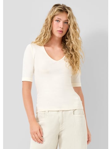 QS T-Shirt in 0300_creme