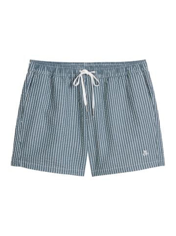 Marc O'Polo Badehose Seersucker in orion blue stripe 2