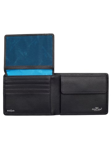 Golden Head Capri Geldbörse RFID Leder 12 cm schwarz