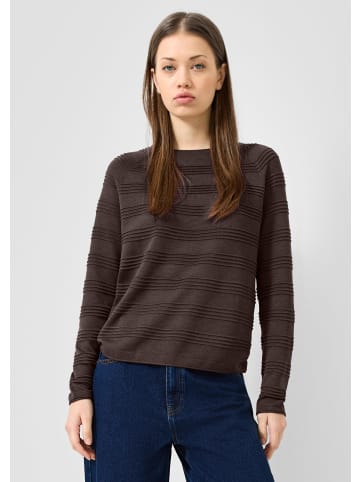 QS Strickpullover in 89W0_dunkelbraun