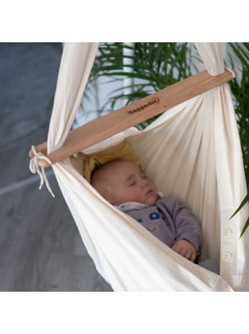 Hoppediz Federwiege Komplett-Set Baby-Federwiege in natur