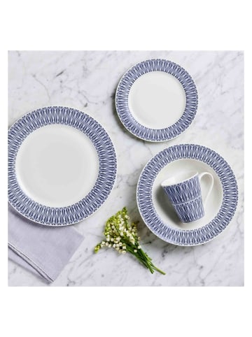 Maxwell & Williams 16er Set Dinner-Set Zenith in blau