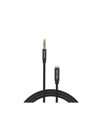 Baseus Audio Kabel TRRS 3,5 mm Stecker auf 3,5 mm Buchse 3 Meter