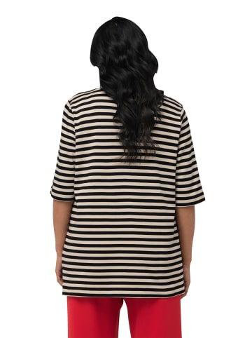 Ulla Popken Shirt in schwarz