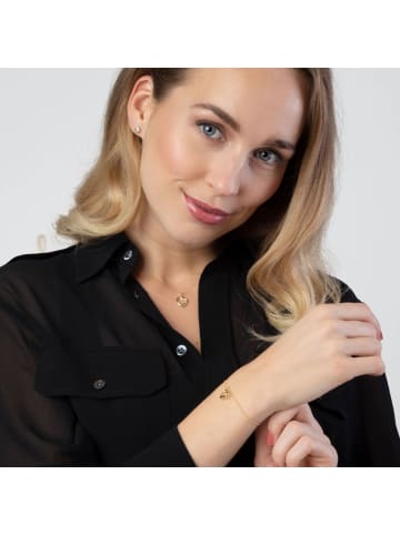 Lucardi 375 Gold Armband  Herz