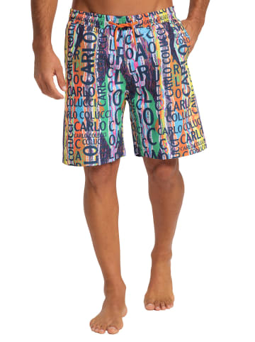 Carlo Colucci Badeshorts Caproni in Weiß