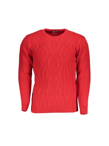 U.S. Polo Rot Acryl Herren Pullover