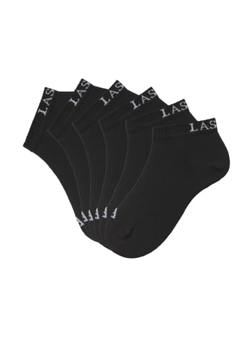 LASCANA ACTIVE Sneakersocken in 6x schwarz
