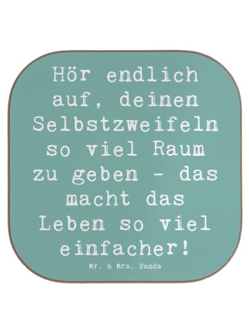 Mr. & Mrs. Panda Tischschoner Spruch Zweifel an sich selbst mit ... in Meeresbrise