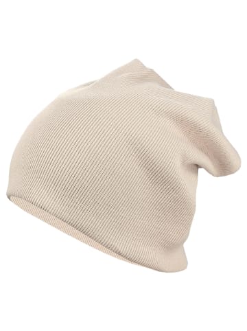 TupTam Unisex Kinder Beanie Mütze Schlauchschal Set in beige