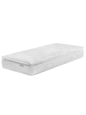 Beliani Matratze LUXUS in Beige - (W) 90 x (H) 25 x (L) 200 cm