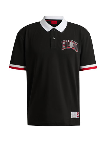 HUGO PoloShirt in schwarz