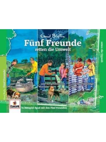 Sony Music Entertainment Fünf Freunde - 3er-Box 37... retten die Umwelt (Folgen 116, 126, 135)