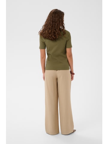CULTURE T-shirt CUalyssa Slim fit in Dusky Green